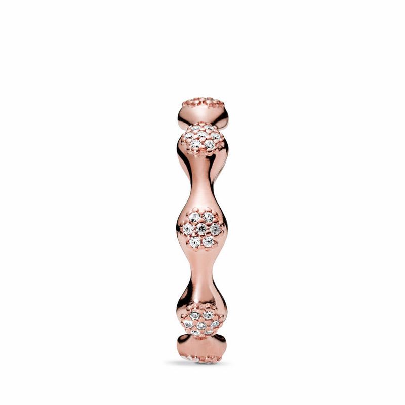 Pandora Rose™ Modern LovePods™ Stackable Ring Clearance NZ (138426-YVA)